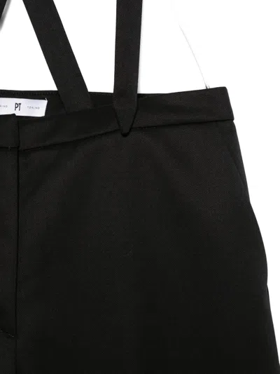 Pt Torino Pleated Trousers In Multi