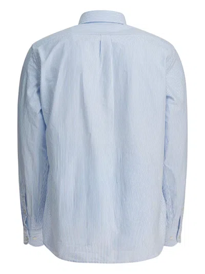Bd Baggies Striped Pocket Shirt In Blue