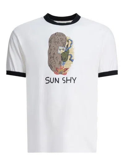 Kapital Graphic Ringer T-shirt In White