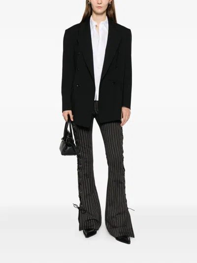 Tagliatore Double-breasted Jacket In Black