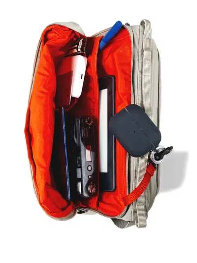 Topologie Bottle Sacoche Zip Fastening Shoulder Bag In Black