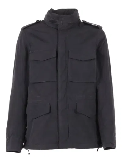Aspesi Hooded Jacket In Black