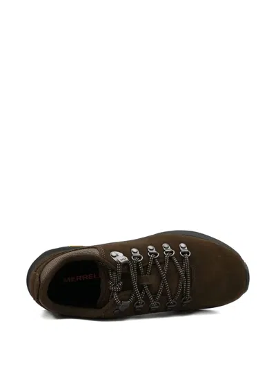 Merrell Suede Lace-up Ontario Sneakers In Brown