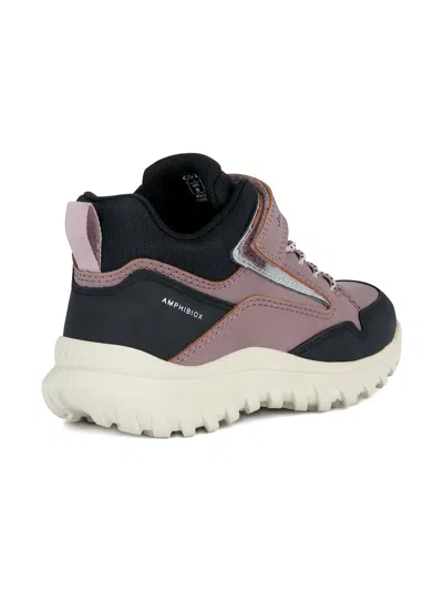 Geox Simbyos Abx Sneakers In Pink