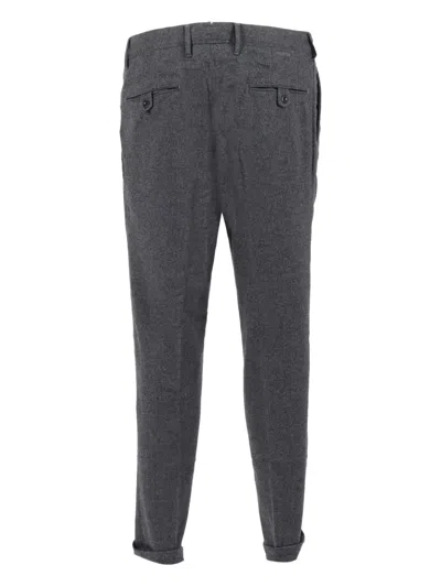 Incotex Pleated Chinos In Gray