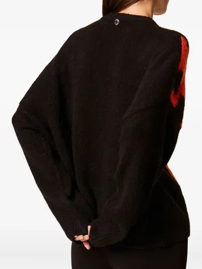 Twinset Crew-neck Sweater In Black