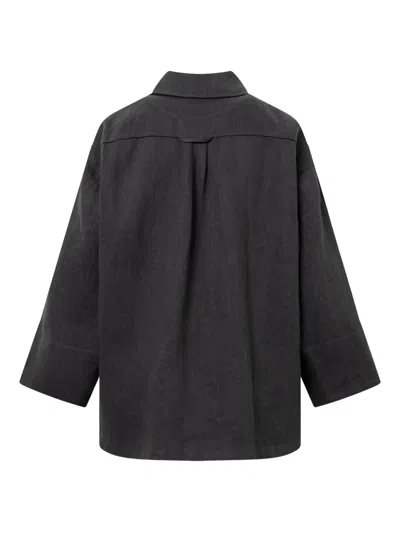 Anntian Pocket Jacket In Gray