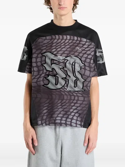 Dime N50 Graphic-print T-shirt In Black