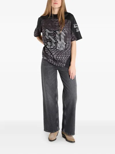 Dime N50 Graphic-print T-shirt In Black