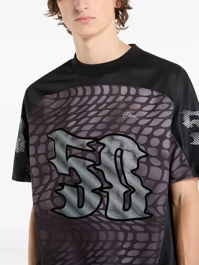 Dime N50 Graphic-print T-shirt In Black