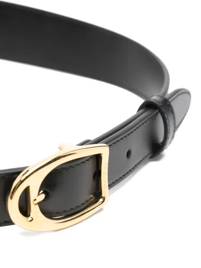 Gucci Horsebit Buckle Belt In Black