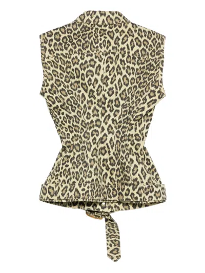 Pre-owned Jean Paul Gaultier 1989 Belt Gilet In Neutral