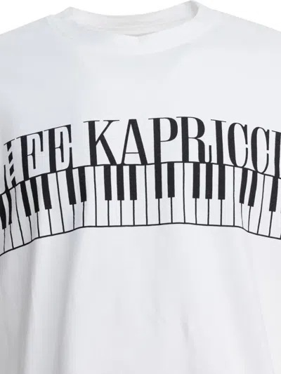 Kapital Piano-print T-shirt In White