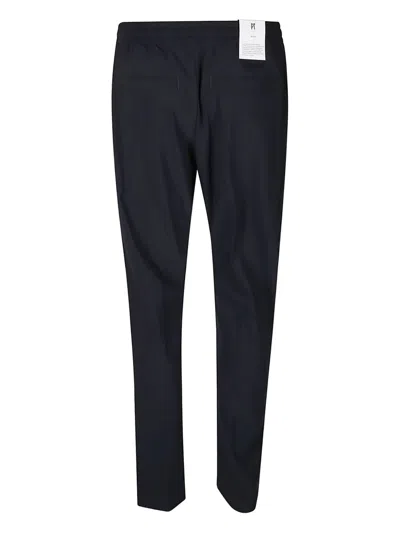 Pt Torino Drawstring Trousers In Blue