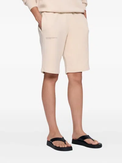Pangaia 365 Cotton Shorts In Neutral