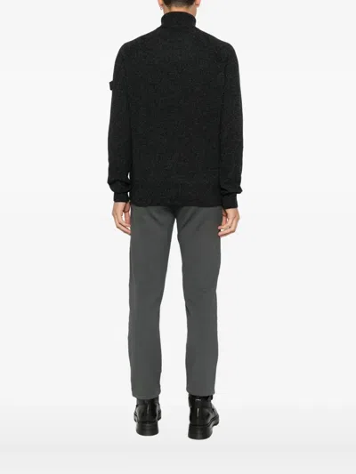 Peuterey Roll-neck Sweater In Animal Print