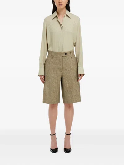 经典印花真丝衬衫