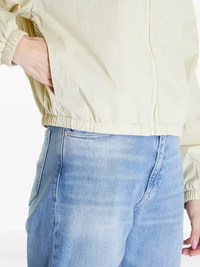 Calvin Klein Jeans Est.1978 Hooded Lightweight Jacket In Neutral