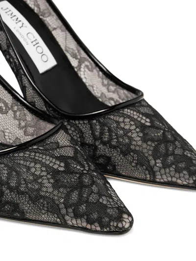 Jimmy Choo 85mm Romy Pointed-toe Pumps In Black