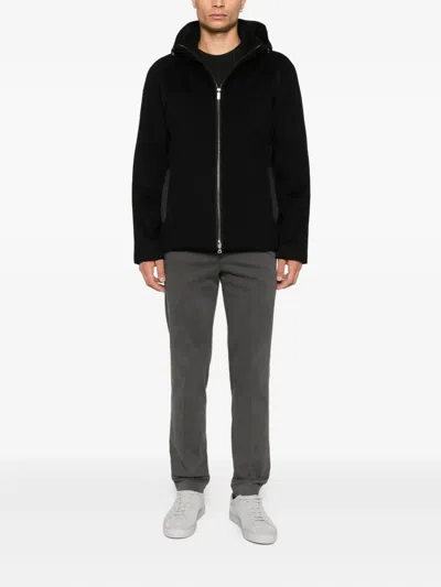 Paul & Shark Hooded Zip Jacket In Multi