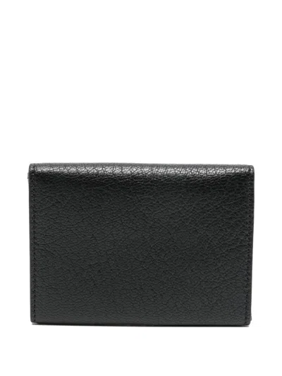Chloé Textured Coin Purse In Black