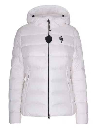 Blauer Caroll Hooded Embellished Puffer Jacket In Multi