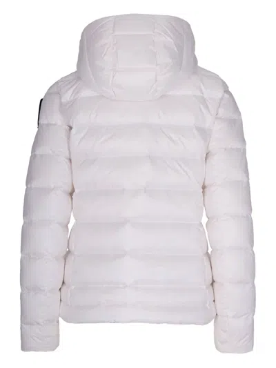 Blauer Caroll Hooded Embellished Puffer Jacket In Multi