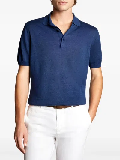 Fay Logo-embroidered Polo Shirt In Multi