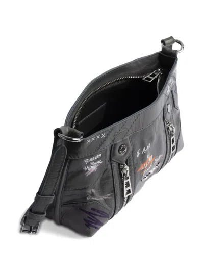 Zadig & Voltaire X Humberto Cruz Sunny Mood Cross Body Bag In Black