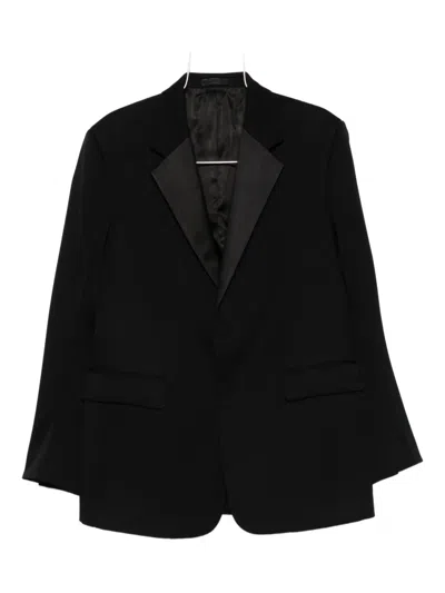 Lanvin Long-sleeve Blazer In Black