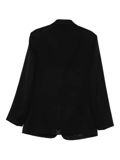 Lanvin Long-sleeve Blazer In Black