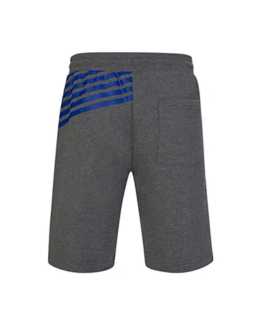 Ea7 Printed Sports Shorts In Gray