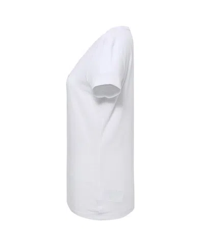 Ea7 Item O-neck Short-sleeved T-shirt In White