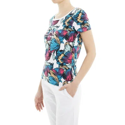 Ea7 Item O-neck Short-sleeved T-shirt In Multi