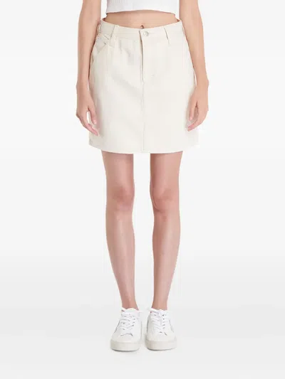 Calvin Klein Jeans Est.1978 Pocket Detail Skirt In White