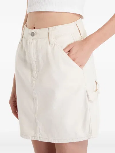 Calvin Klein Jeans Est.1978 Pocket Detail Skirt In White