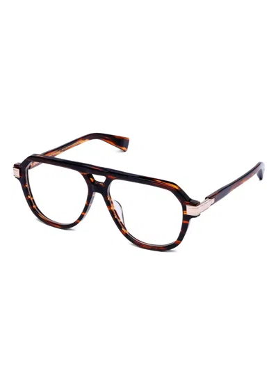 Balmain Pilot-frame Glasses In Multi