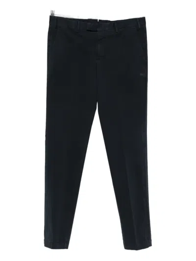 Pt Torino Straight Leg Trousers Featuring Pockets In Blue