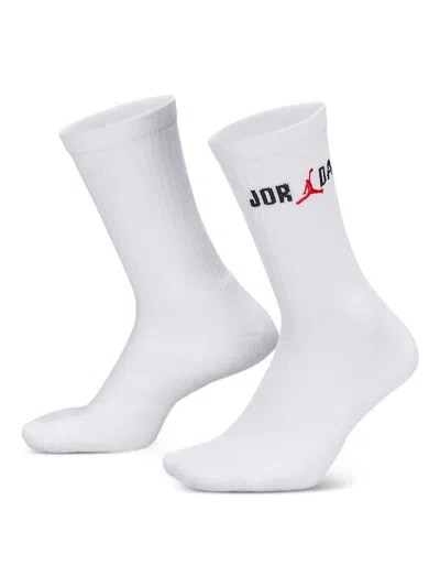 Jordan Logo-detail Socks In White