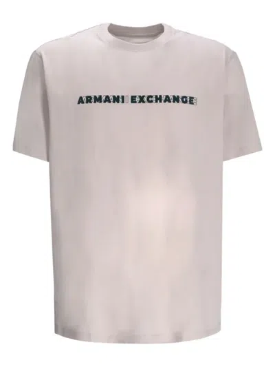 Armani Exchange Logo T-shirt In White