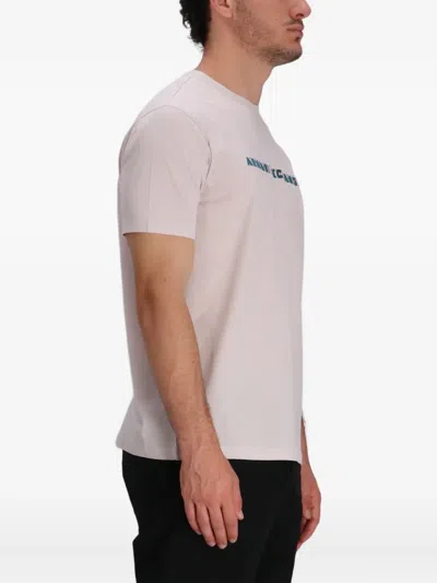 Armani Exchange Logo T-shirt In White