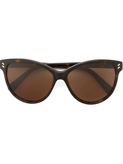 Stella Mccartney Eyewear 'havana' Sunglasses - Brown