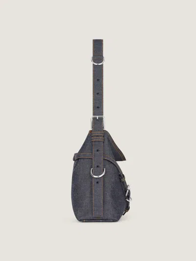 Givenchy Medium Shoulder Bag With Buckle And Handle In Purple