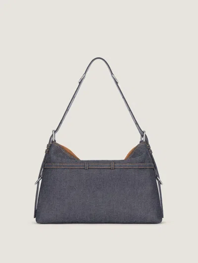 Givenchy Medium Shoulder Bag With Buckle And Handle In Purple