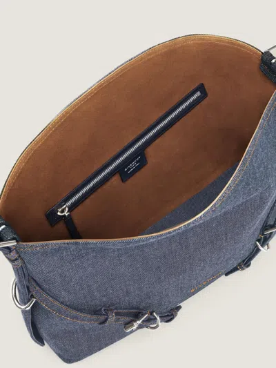 Givenchy Medium Shoulder Bag With Buckle And Handle In Purple