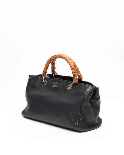 Gucci Medium Bamboo Shopper Tote Bag In Multi