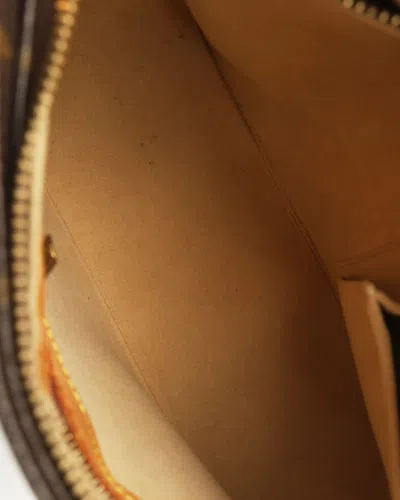 Pre-owned Louis Vuitton Monogram Looping Mm Bag In Brown