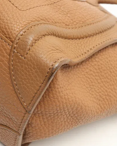 Celine Céline Micro Luggage Bag In Brown