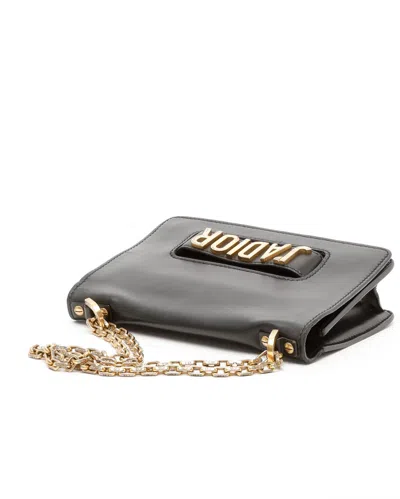 Dior Christian  J'a Chain Shoulder Bag In Black