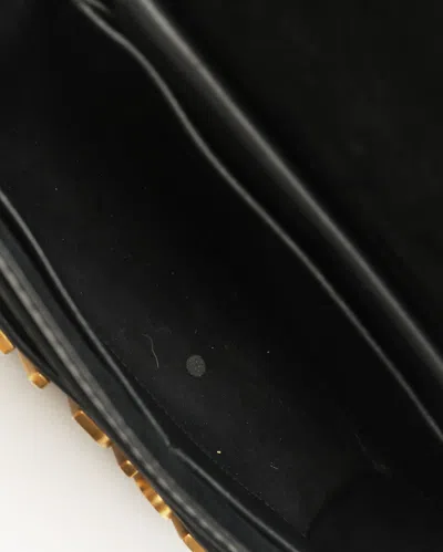 Dior Christian  J'a Chain Shoulder Bag In Black